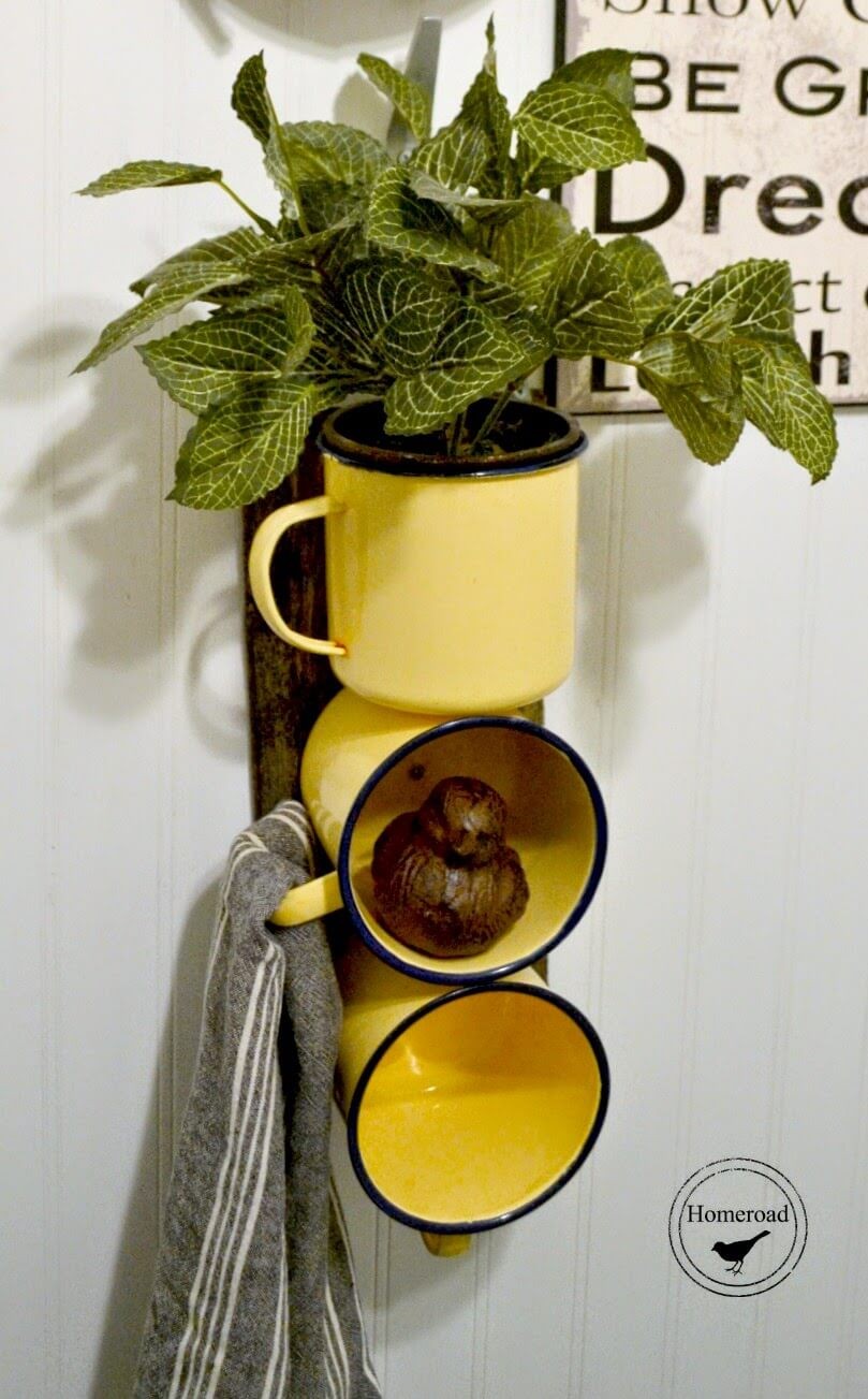 Enamel Mug Organizer