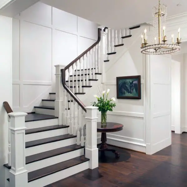 Baluster and newel stair trim