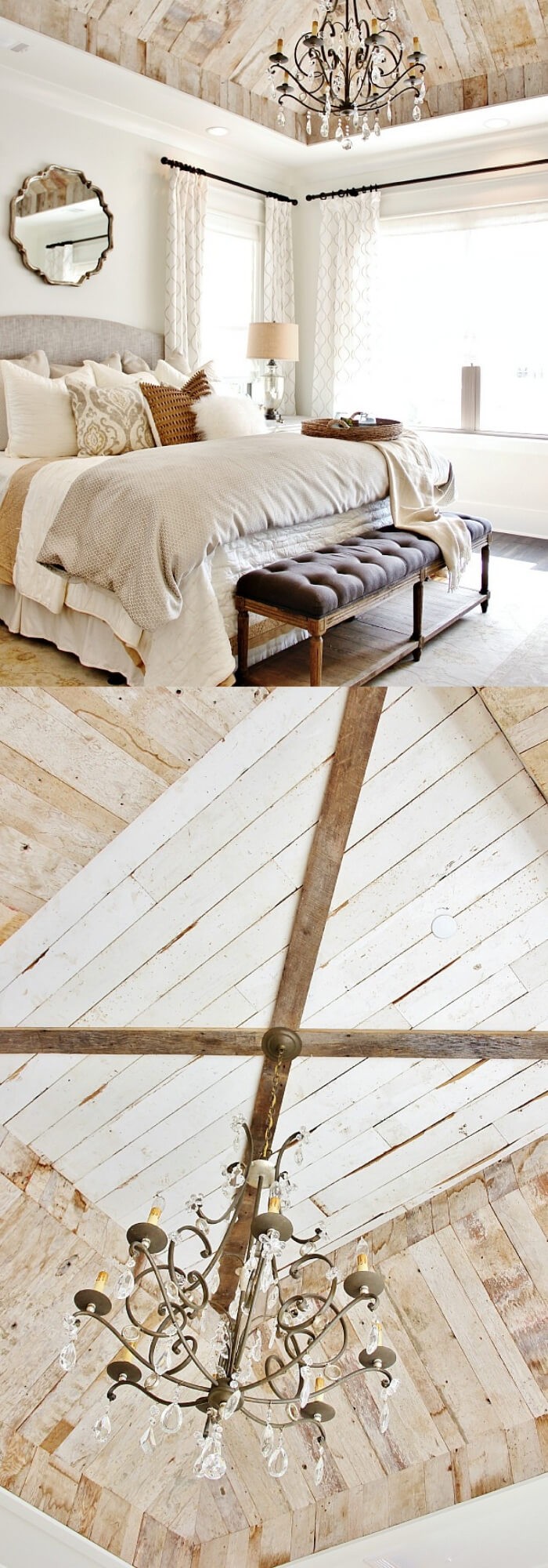 #13. Barn wood ceiling