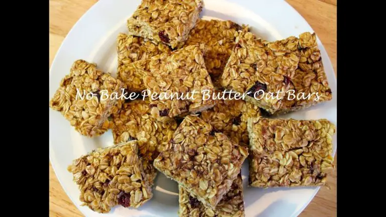 15+ Healthy No-Bake Oatmeal Bars