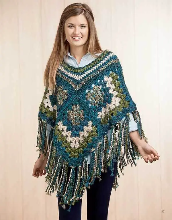 Cardigan Boho Chic Crochet Ponchos