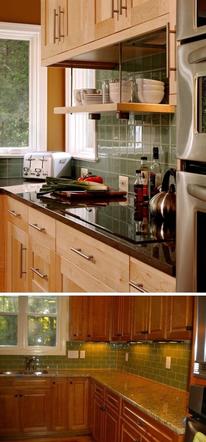 What Color Kitchen Backsplash Goes With Oak Cabinets? (25 Ideas)