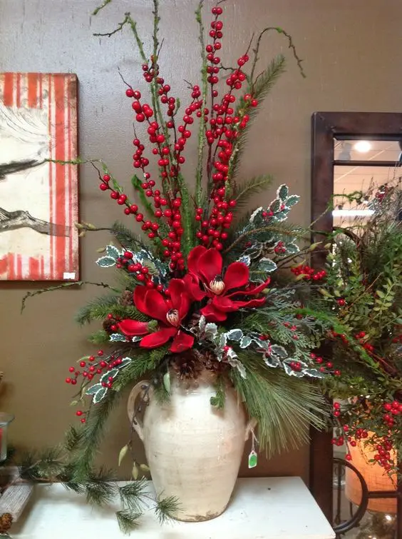 #5. Holiday Floral Arrangements