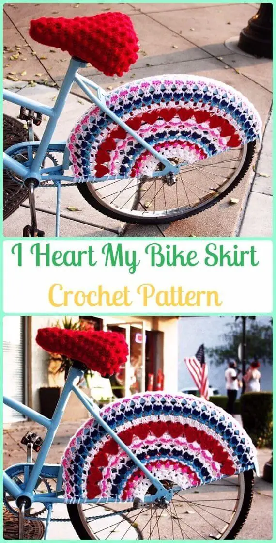 I Heart My Bicycle Skirt.