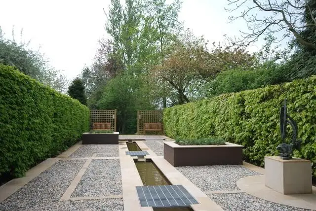 Pebble Garden Contemporary Landscape