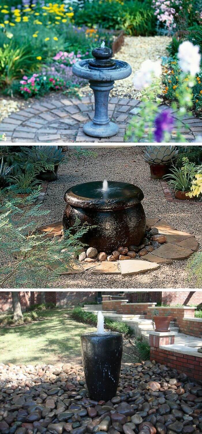 Small Fountains Bring Big Character