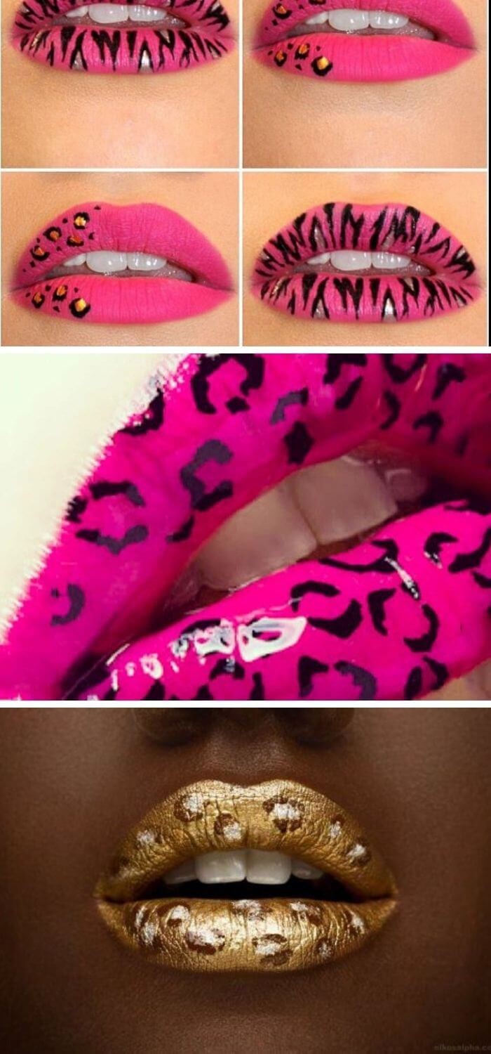 20 Creative Lipstick Tutorials And Lip Art Ideas