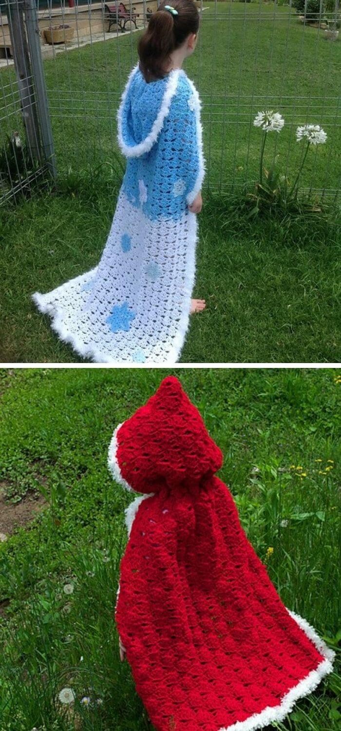 Fairy tale hooded cape