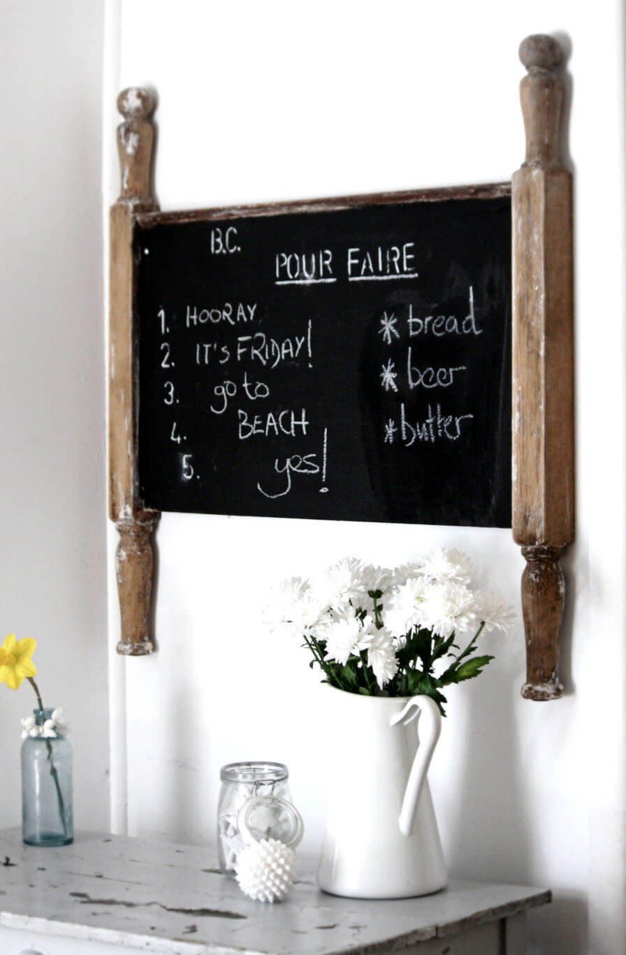 #17. A chalk board