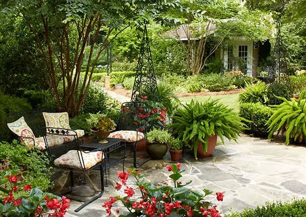 Patio in the Shade