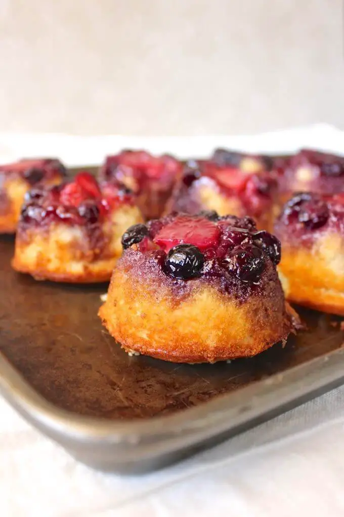 Patriotic Upside Down Cake