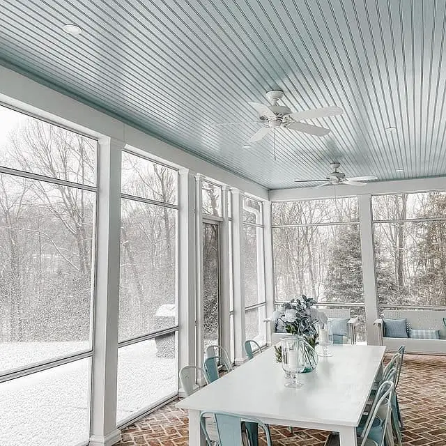 Ideas for winterizing a screened in porch