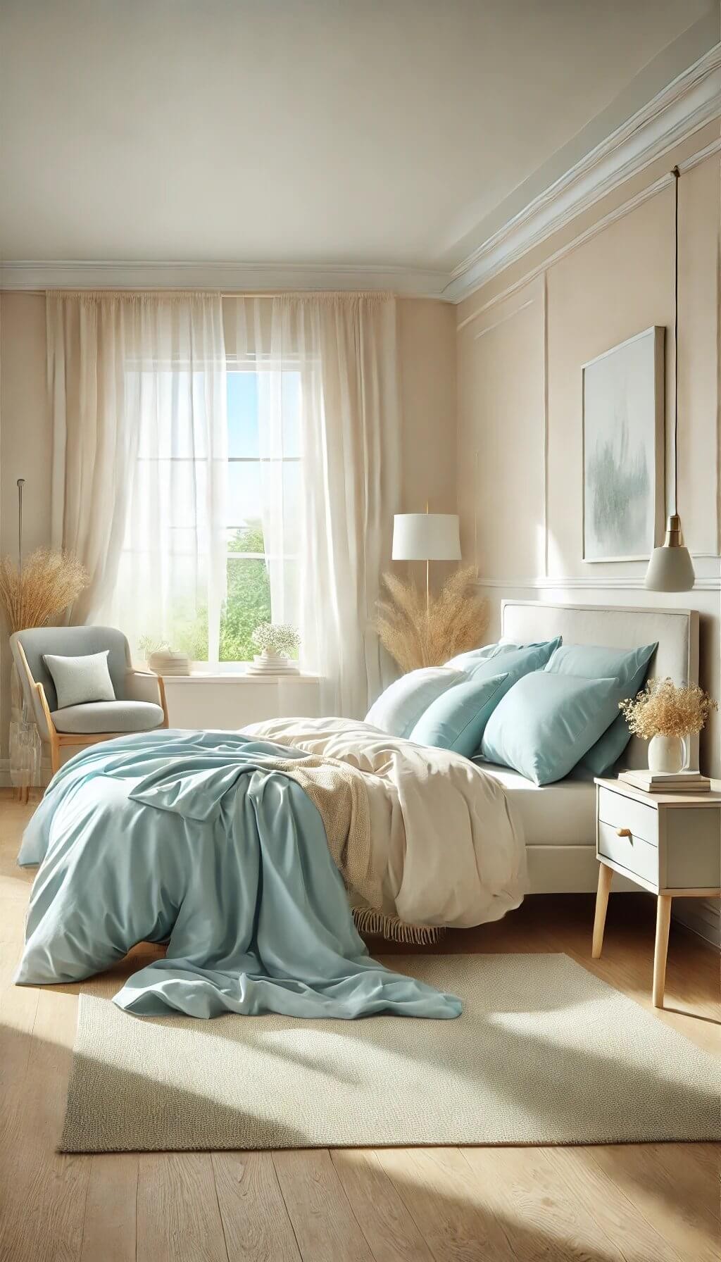 Pastel Blue Sheets