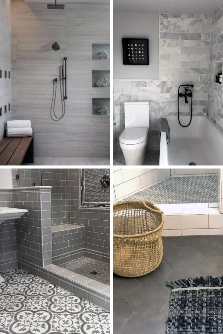 Grey Bathroom Tile Ideas