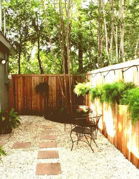 Peaceably Backyard Landscaping without Grass