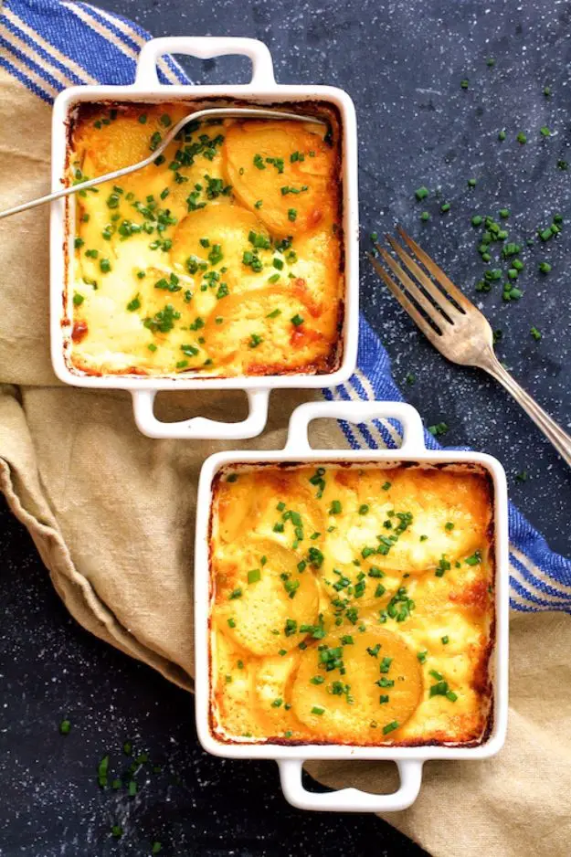 Au Gratin Potatoes For Two