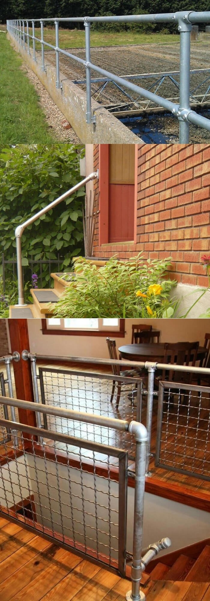 Galvanized Pipe Railing