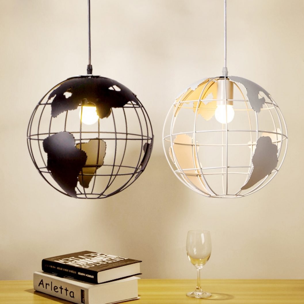 These beautiful globe lamps