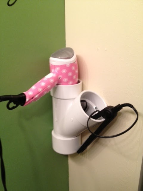 Hairdryer storage