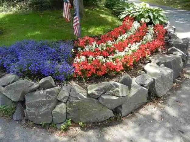 Stars And Stripes Garden Bed