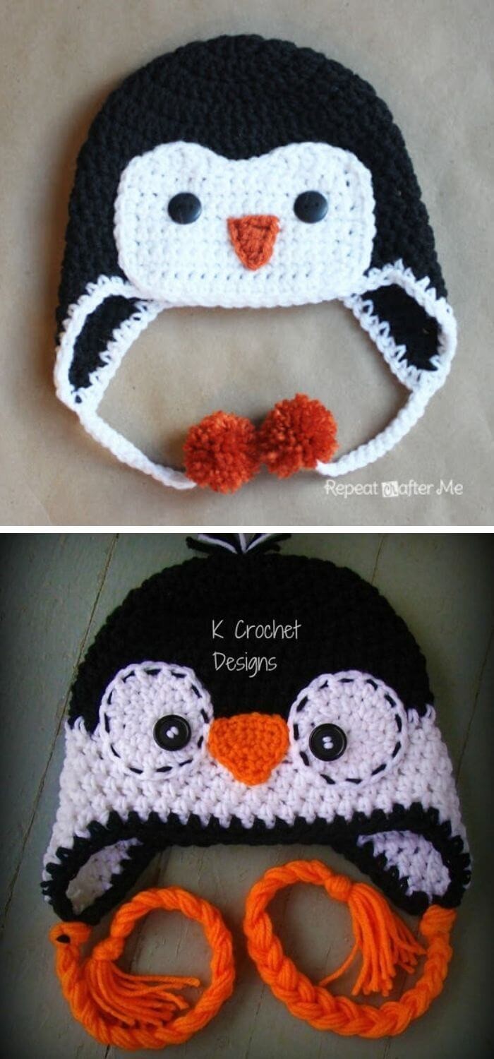 Crochet penguin