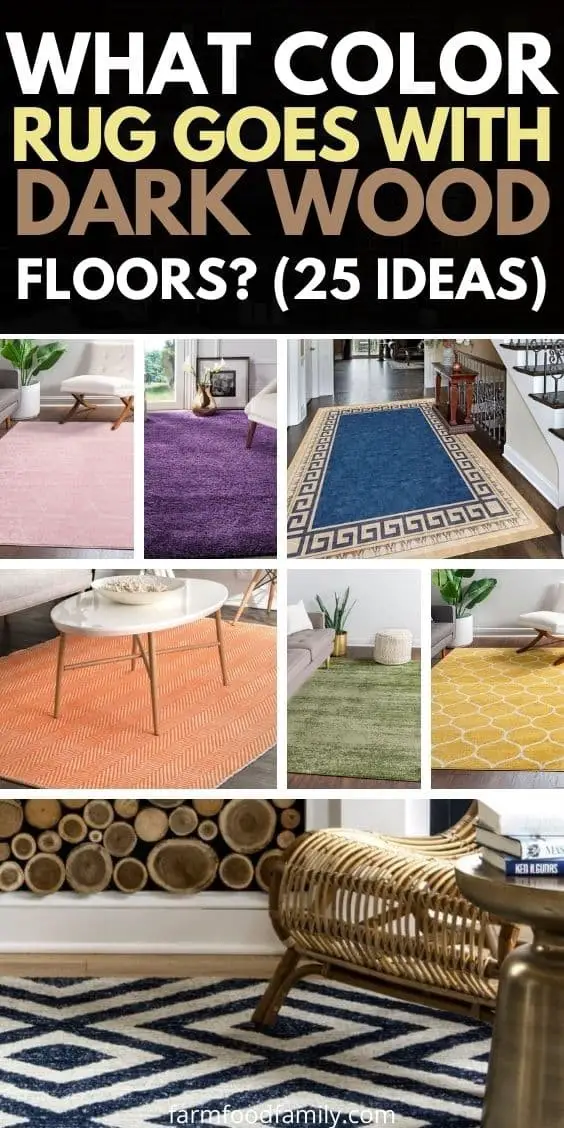 What Is The Best Color Rug For Dark Wood Floors? (25 Ideas)