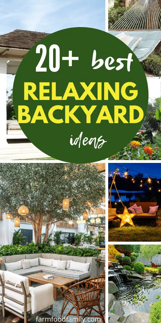 20+ Relaxing Backyard Ideas And Designs For Your Garden (2024)