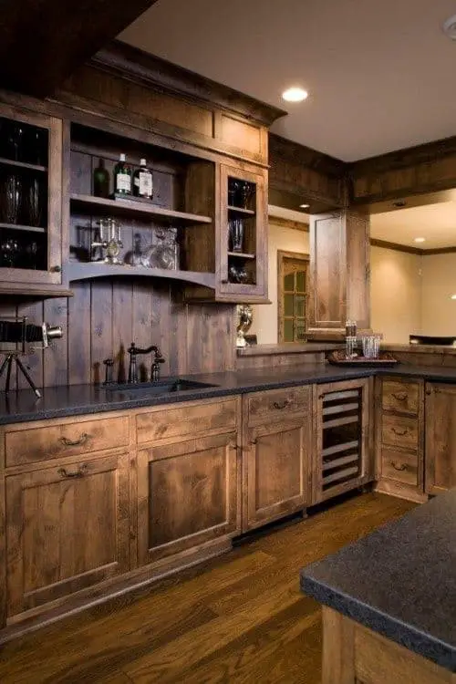 Elaborate Rustic Bar