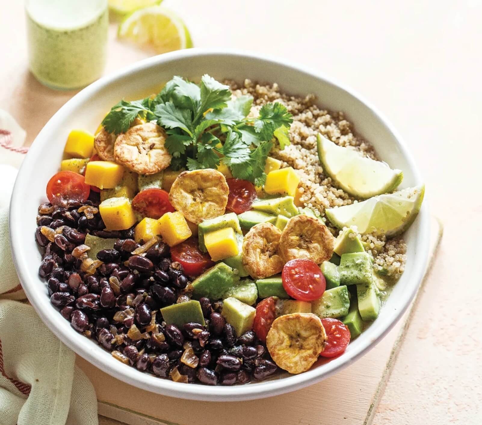 Black Bean & Quinoa Snack Bowl