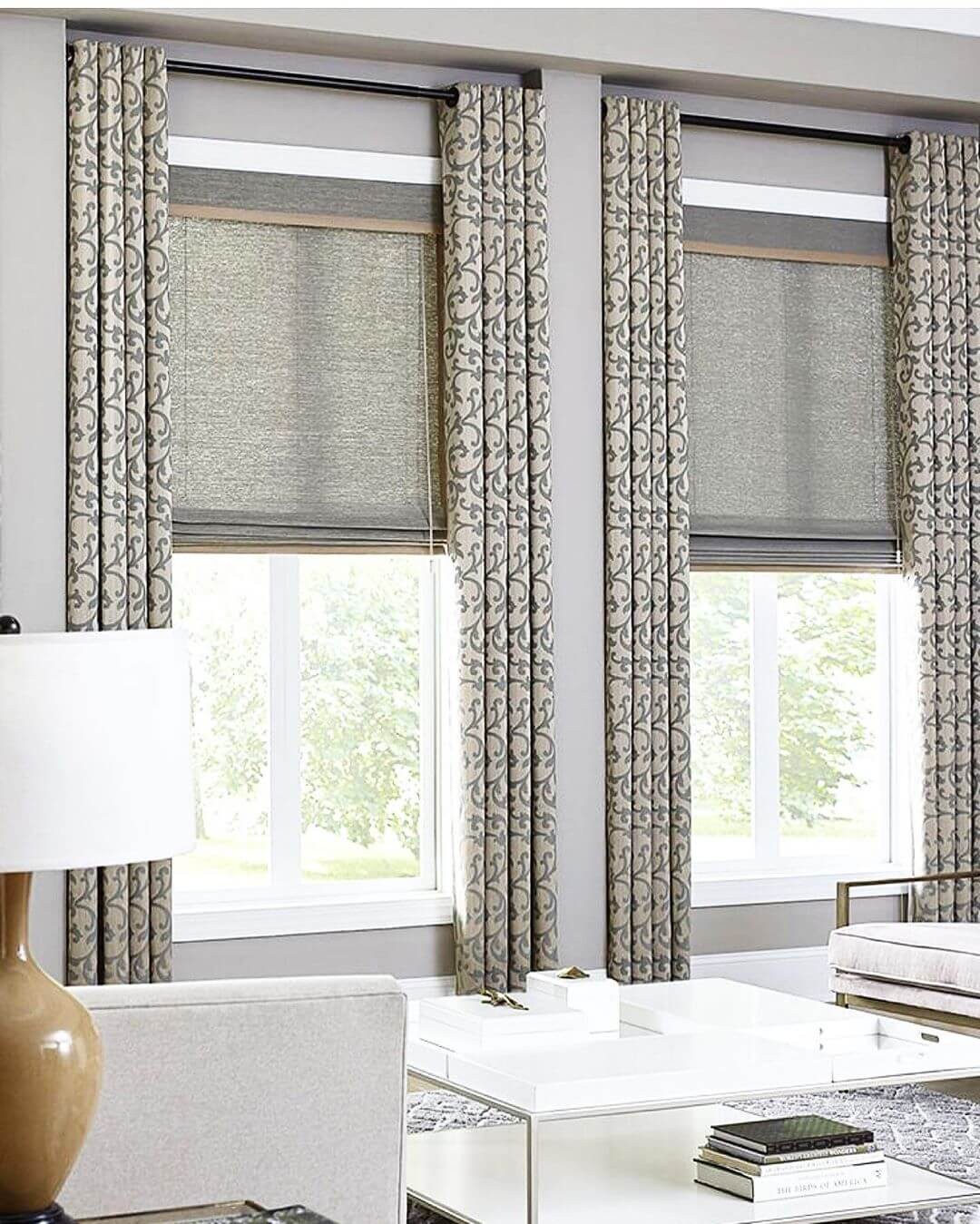 Custom window treatments