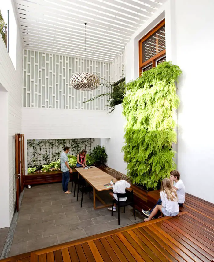 Hang Green Plants on the Walls