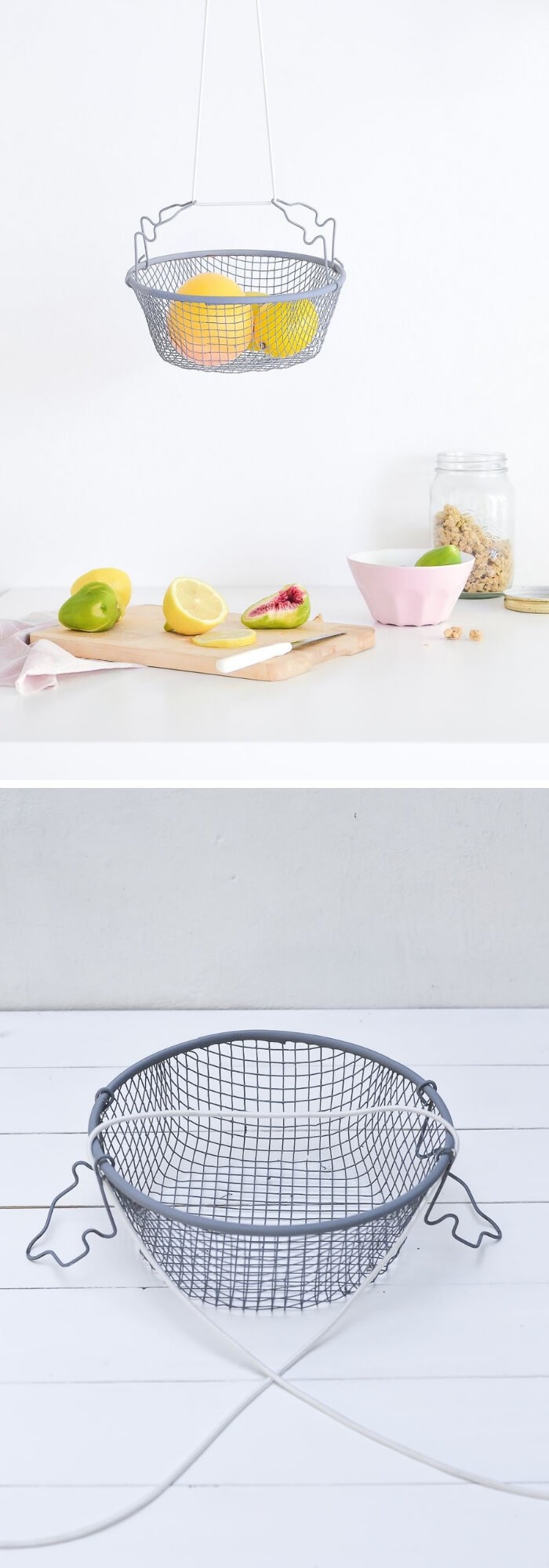 DIY Hanging Fruit Basket