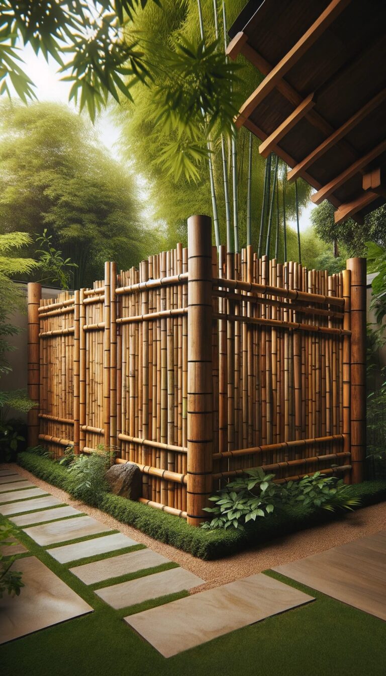 15 Stunning Bamboo Fence Ideas That Transform Your Yard