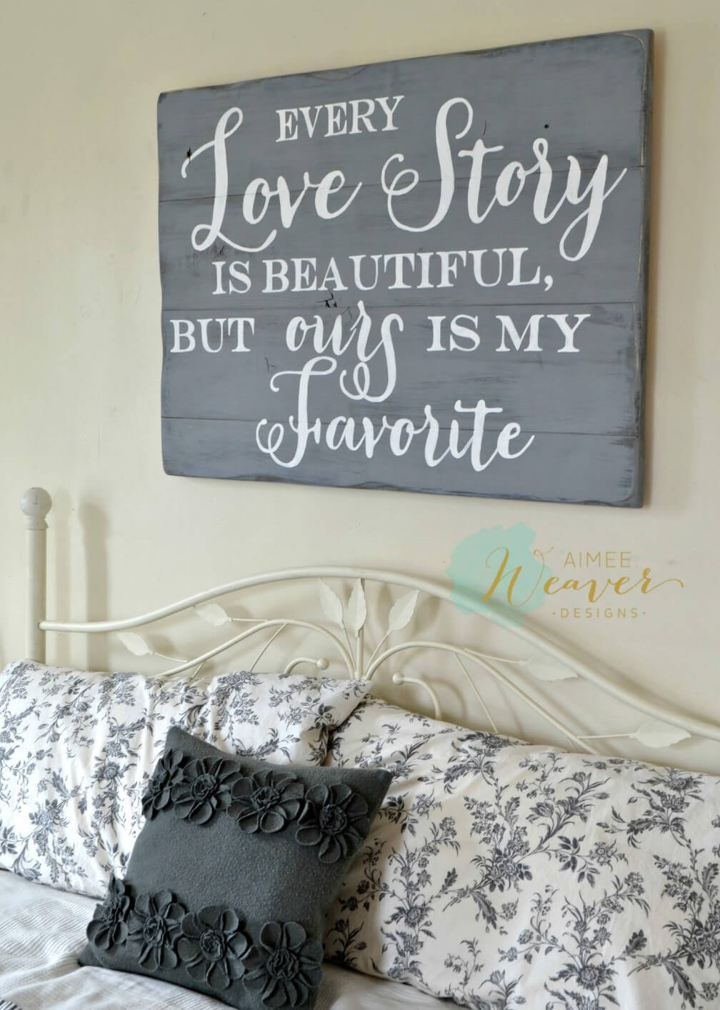 The Love Story Pallet Idea