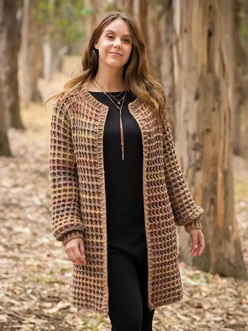 Annie’s Signature Designs: Wish List Cardi Crochet Pattern