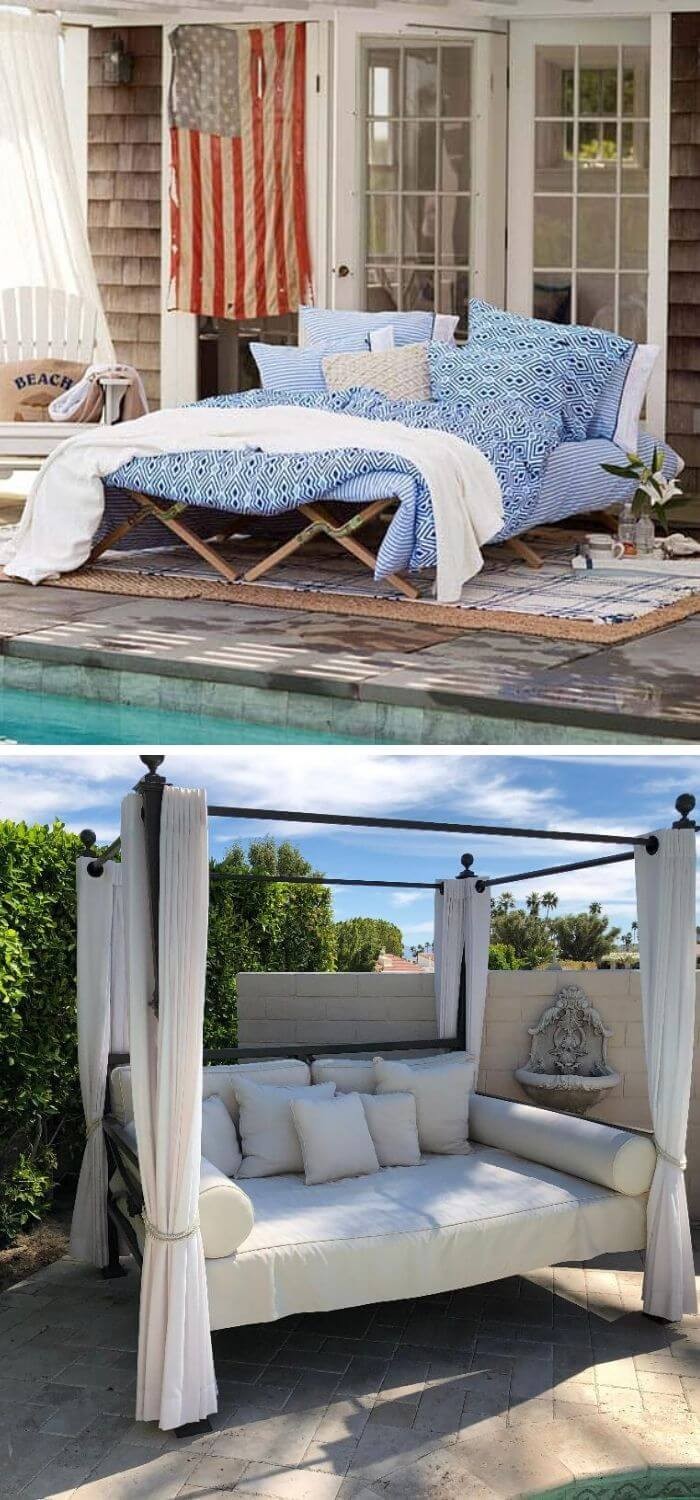 Poolside Bed