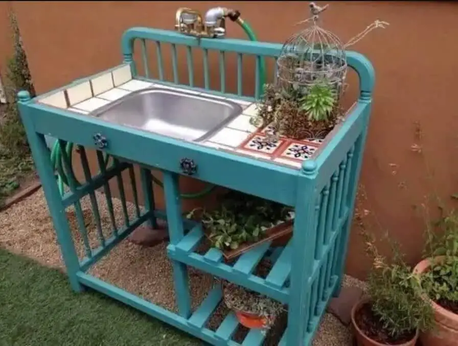 DIY Potting Table