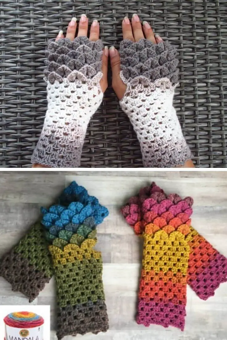 Dragon tears fingerless Gloves