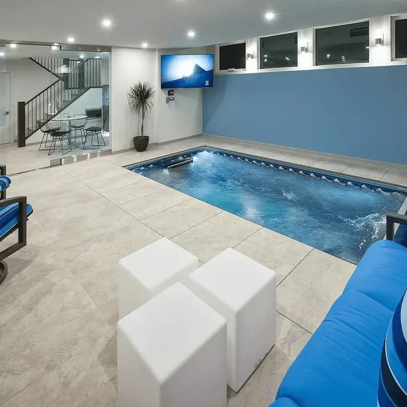 Take into consideration an indoor pool.