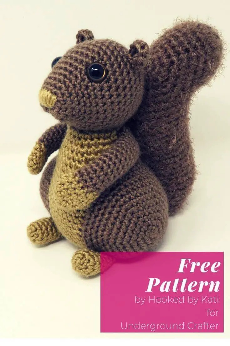 Hygge Squirrel Amigurumi Free Pattern