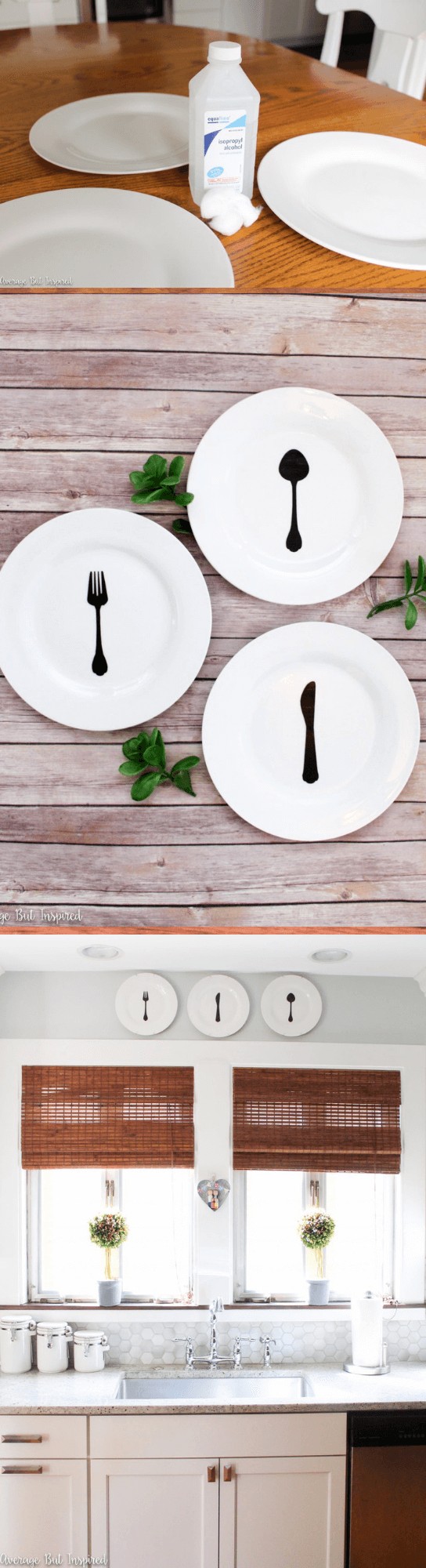 DIY Dollar Store Plates Decor