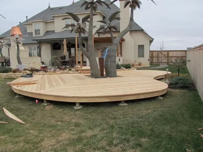 Detached Deck (Island deck/floating deck)