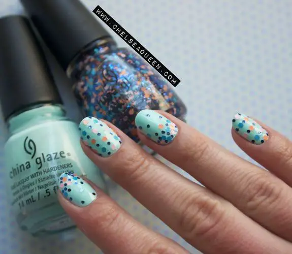 Wacky Dotted Nails