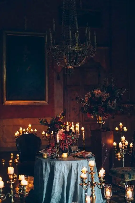 Candlelight and weddings