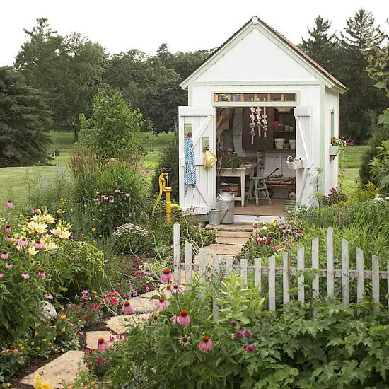 Our Favorite Garden Sheds