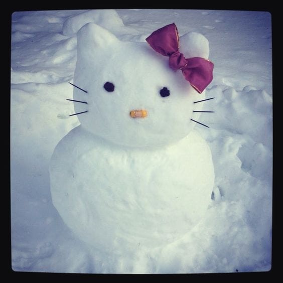 Kitty Snowman