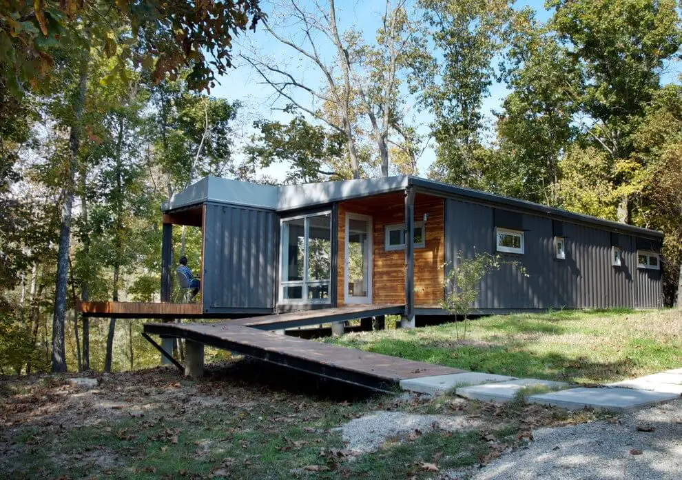 Converted Shipping Container