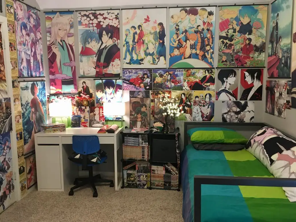 Room decoration from Manga inspiration