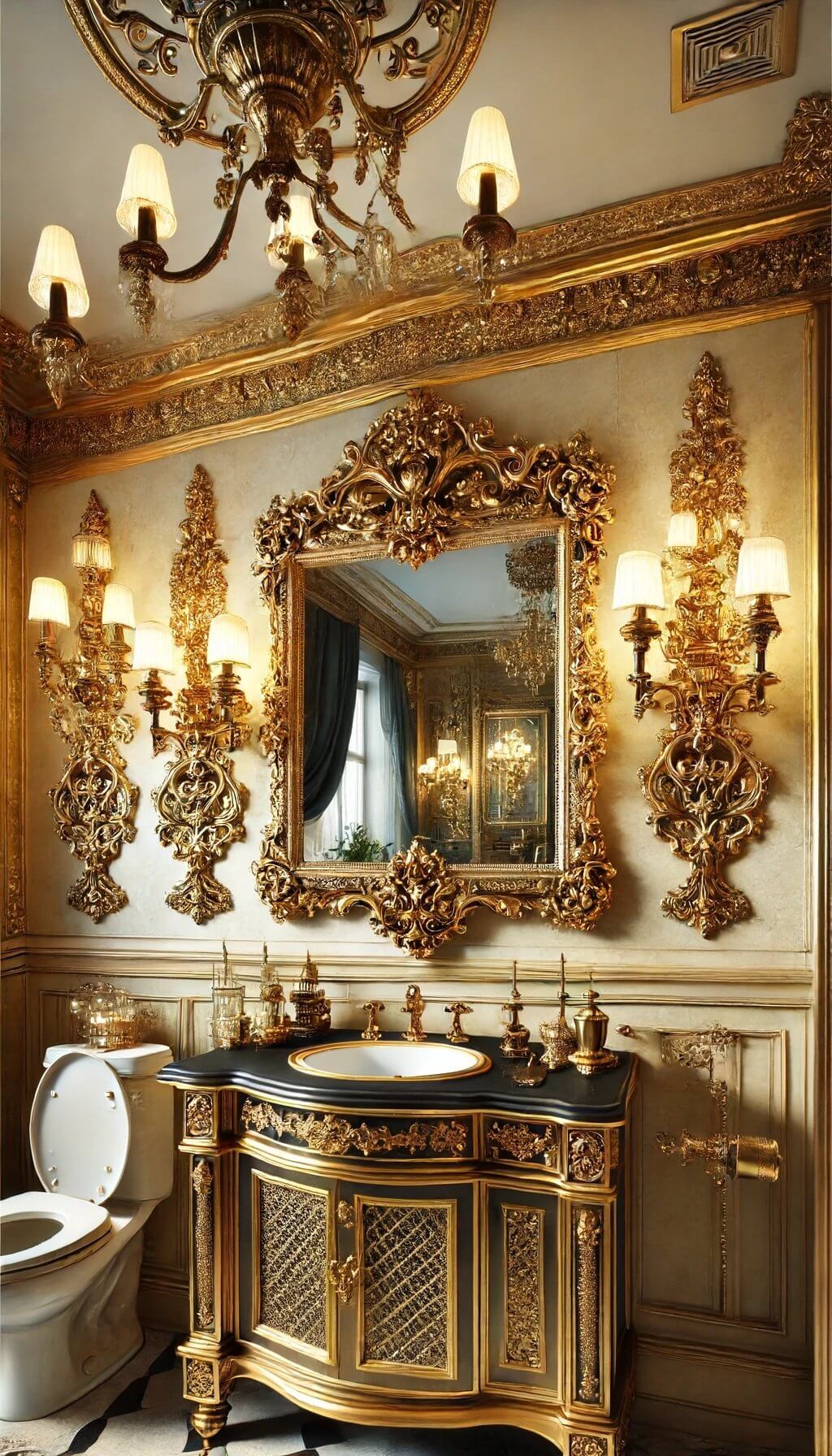 Brass and Gold Fixtures