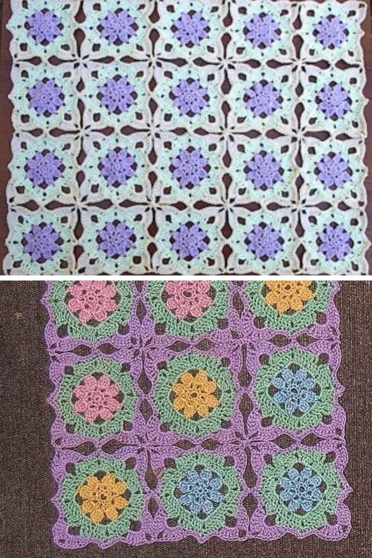 Lacy flower runner